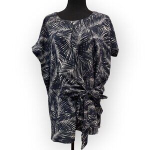 Michael kors wrap blouse